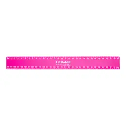 30cm Budget Ruler With Double Sided Calibration - Magenta